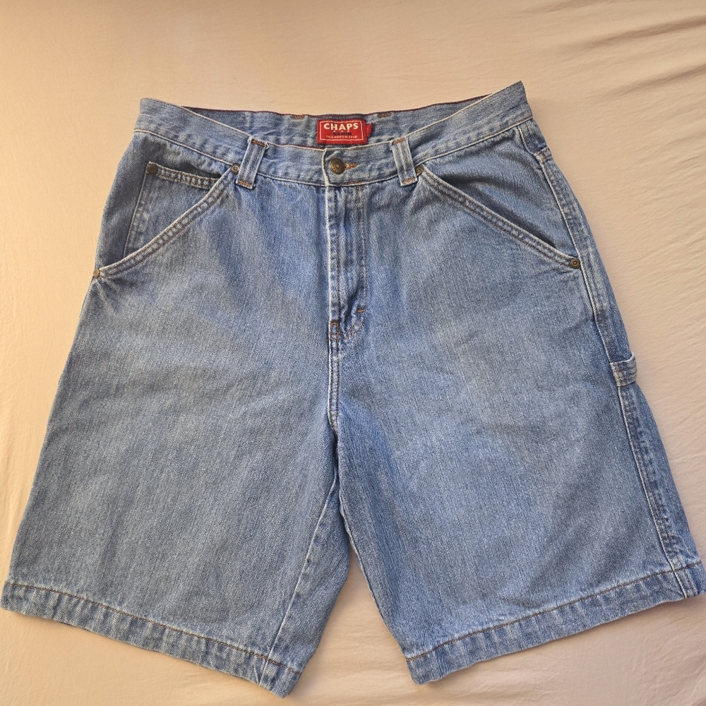 Chaps Cargo Denim Shorts